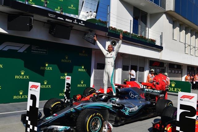 This was Lewis Hamilton's sixth victory in Hungary