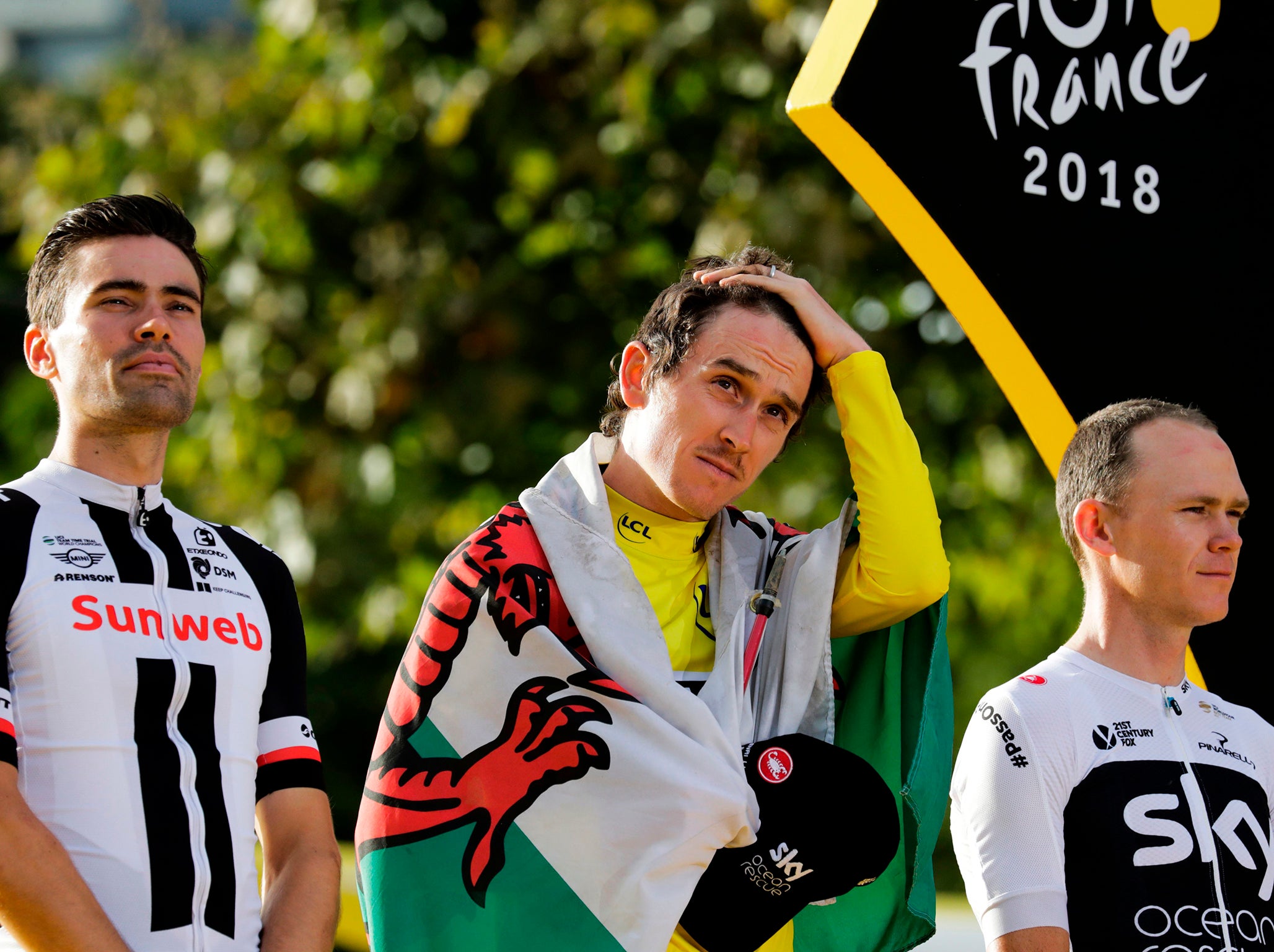 Geraint Thomas is the third British winner of the Tour (Getty )