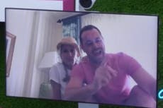 Love Island fans react to Danny Dyer Skyping into the show
