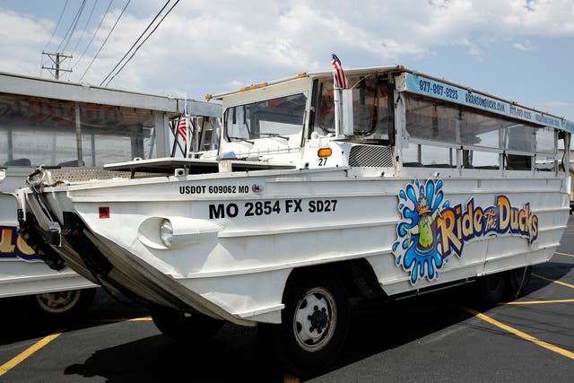 The duck tours have been suspended in Missouri following the incident