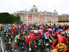 Cyclist dies after collapsing during RideLondon-Surrey race