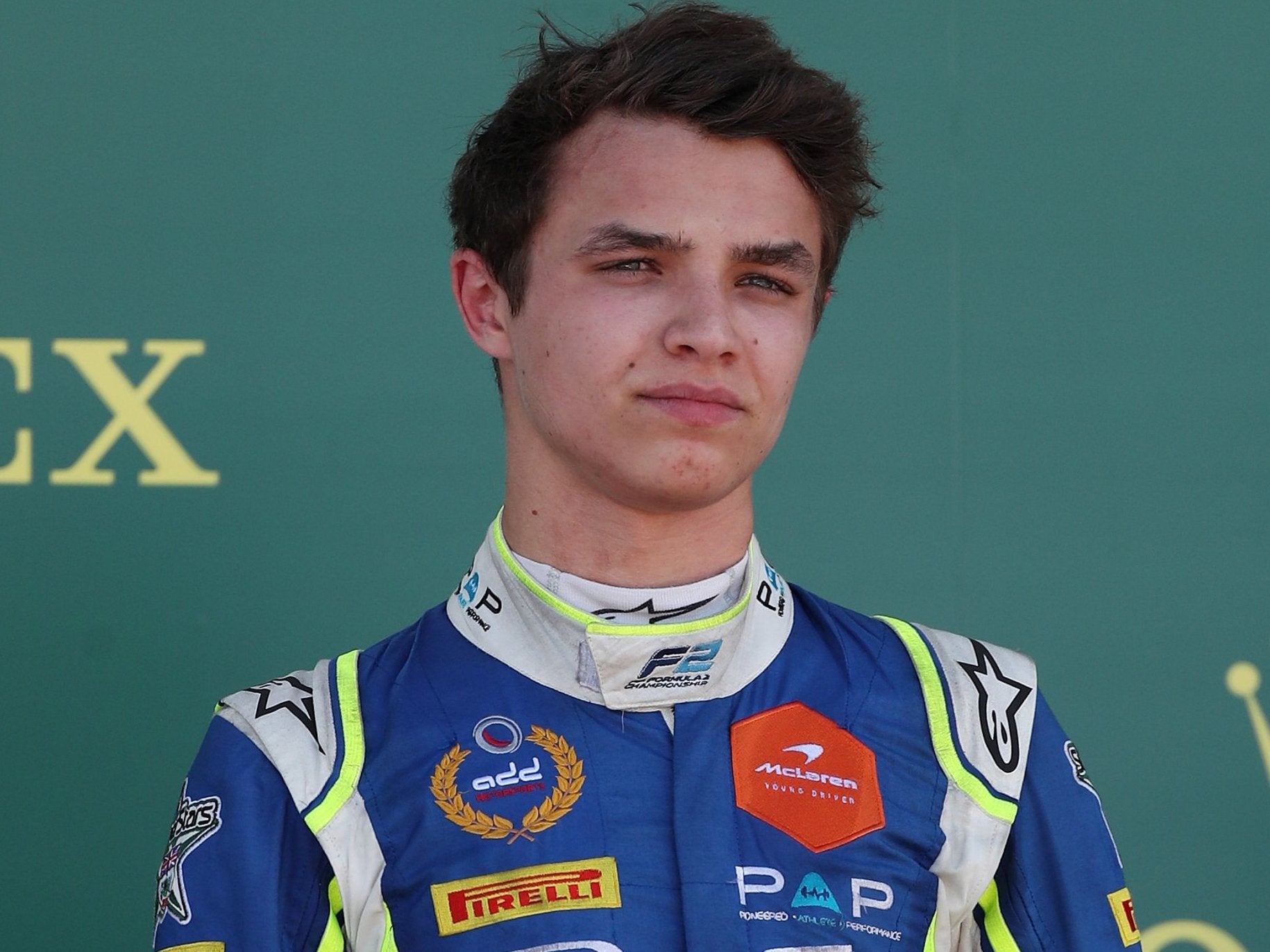 Lando Norris will run for McLaren across both days