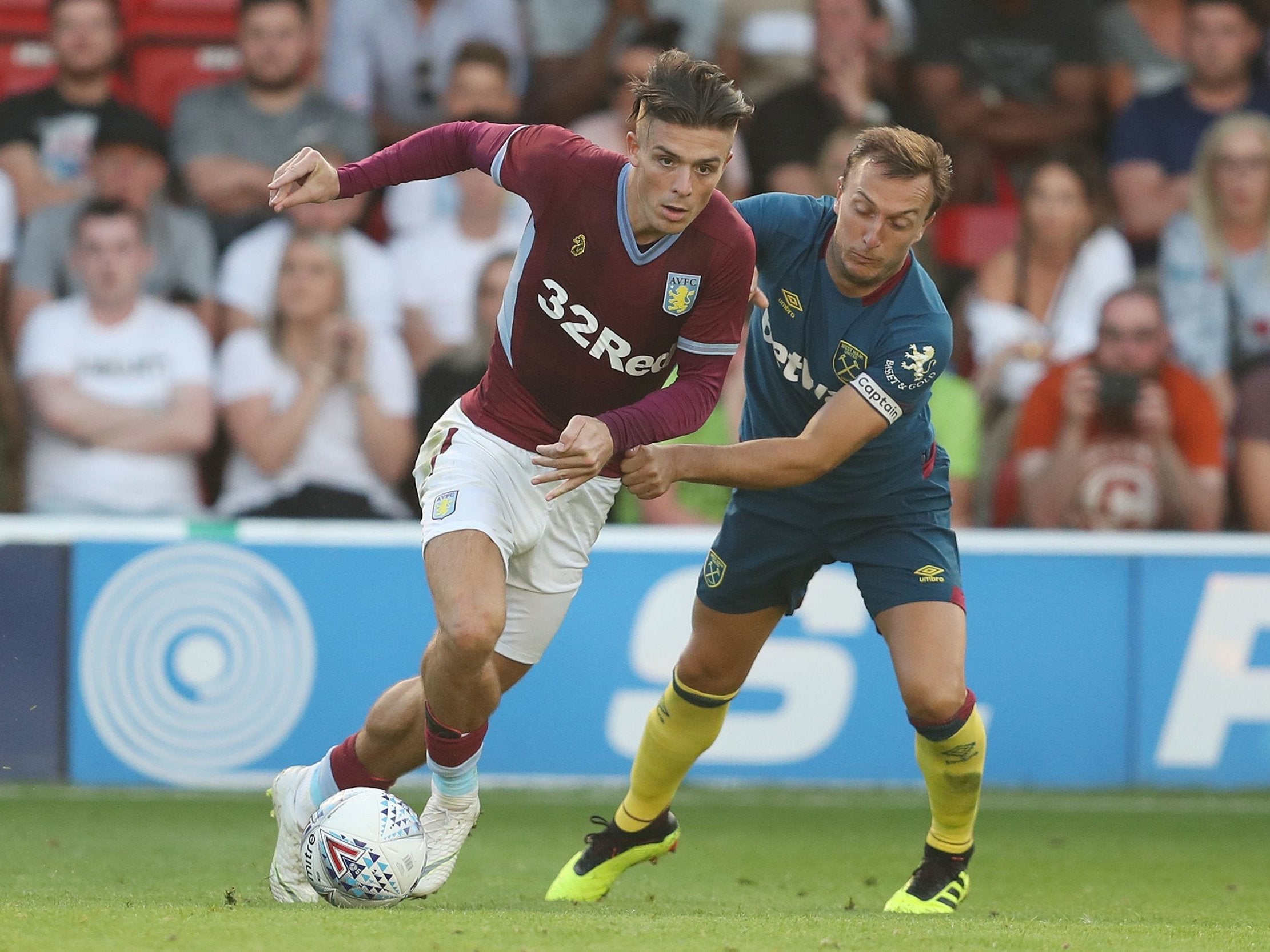 Jack Grealish remains on Tottenham’s radar