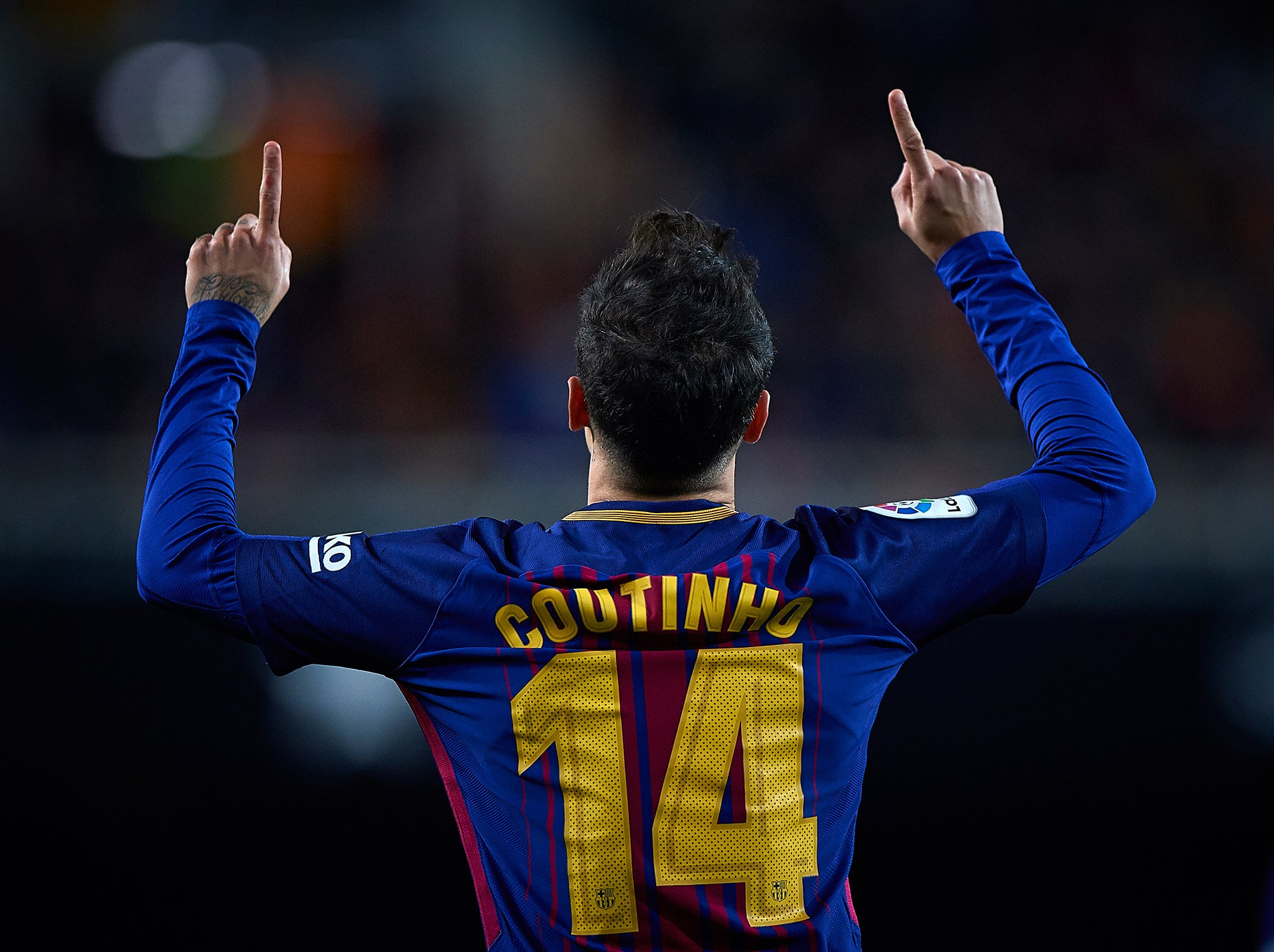Philippe Coutinho moved to Barcelona earlier this year