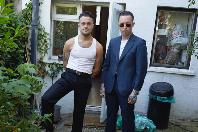 Isaac Holman and Laurie Vincent of Slaves