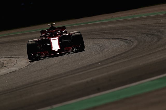 Ferrari were the fastest on the first day of testing