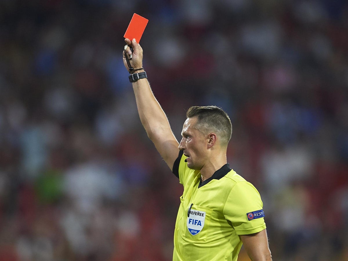 perler katalog værtinde Managers to be subject to yellow and red cards under new disciplinary rules  | The Independent | The Independent