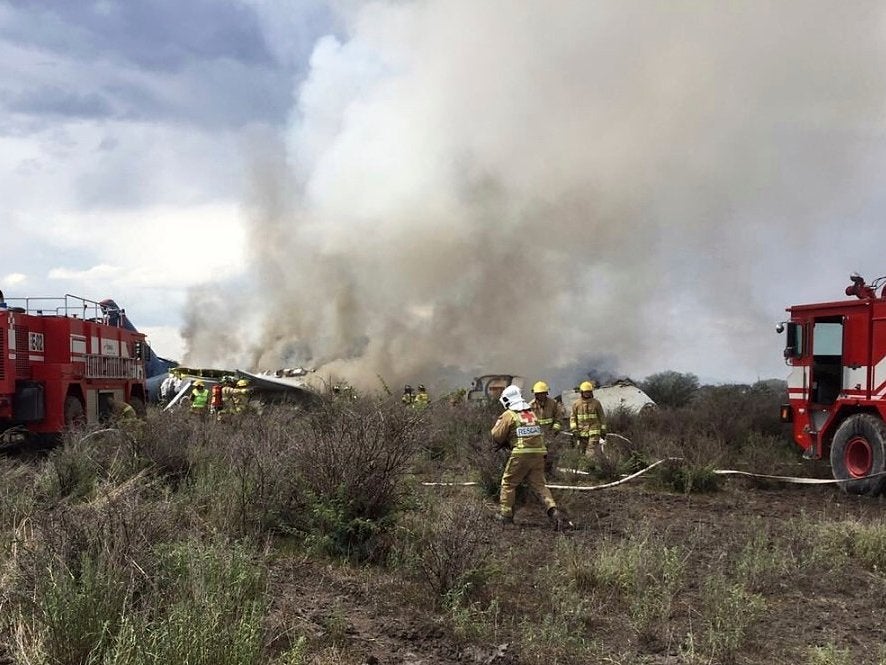 Mexico plane crash: Aeromexico flight crashes in Durango during storm but all 103 on board survive
