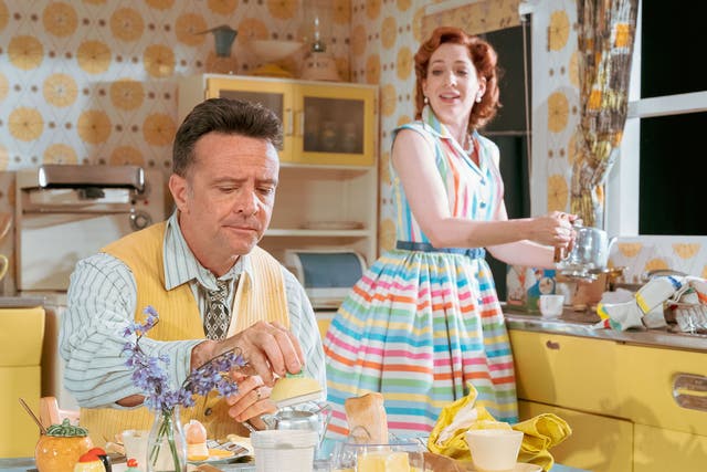 Katherine Parkinson and Richard Harrington star in Laura Wade’s first new play in eight years