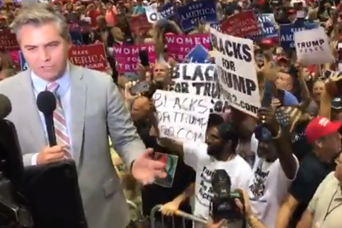 Trump supporters filmed hurling sustained abuse at journalists ...