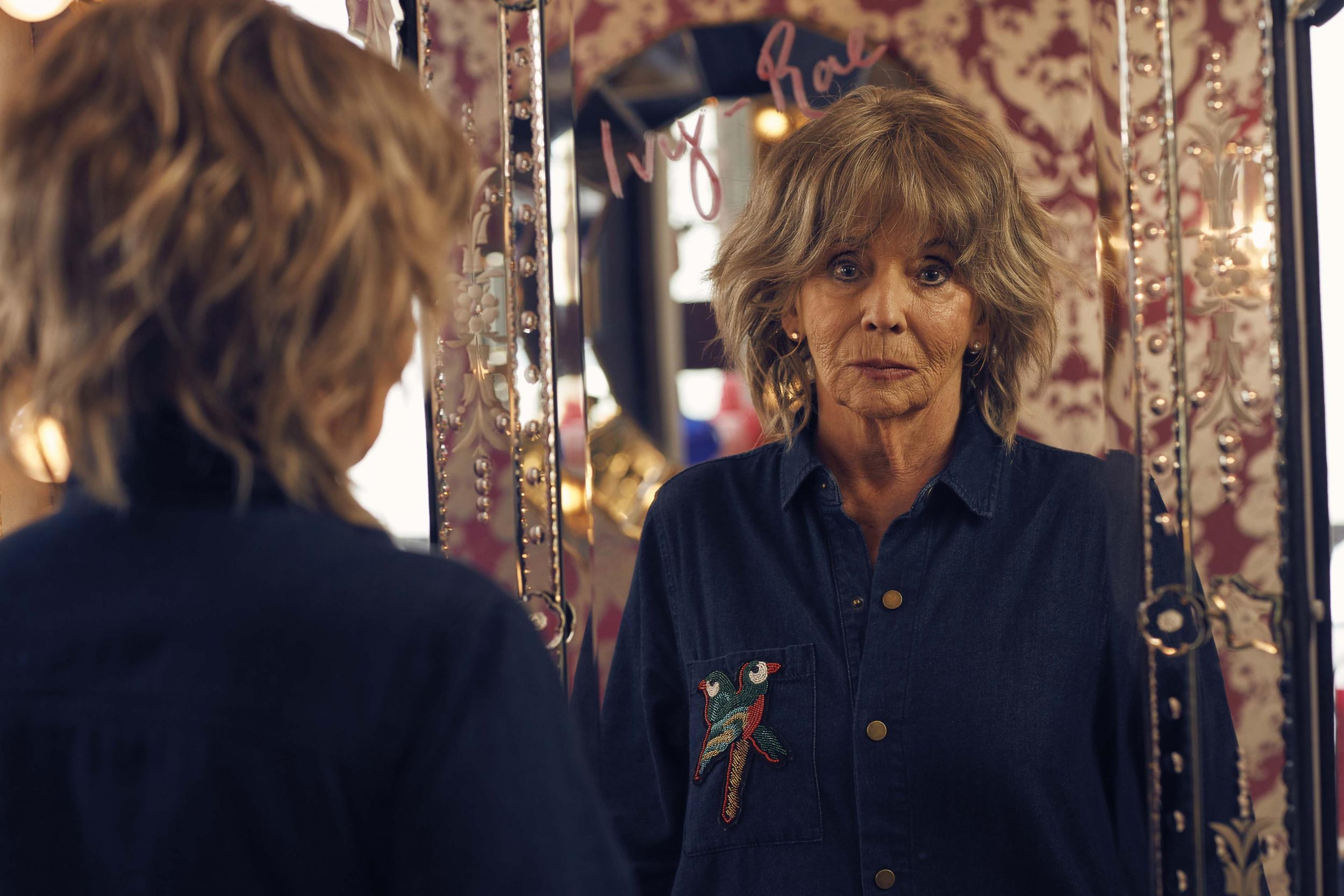 Mirror, mirror: Sue Johnston as Ivy-Rae in ‘Age Before Beauty’