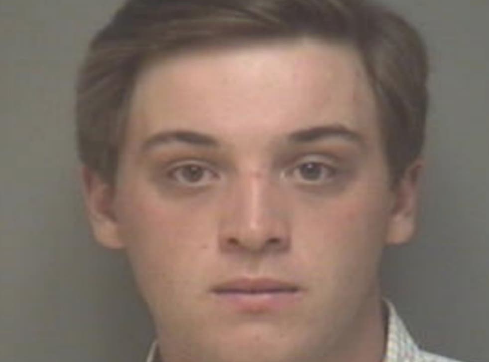 Stephen Dalton Baril, son of a former Virginia governor, was sentenced to five years' probation after charges against him for felony rape were reduced.