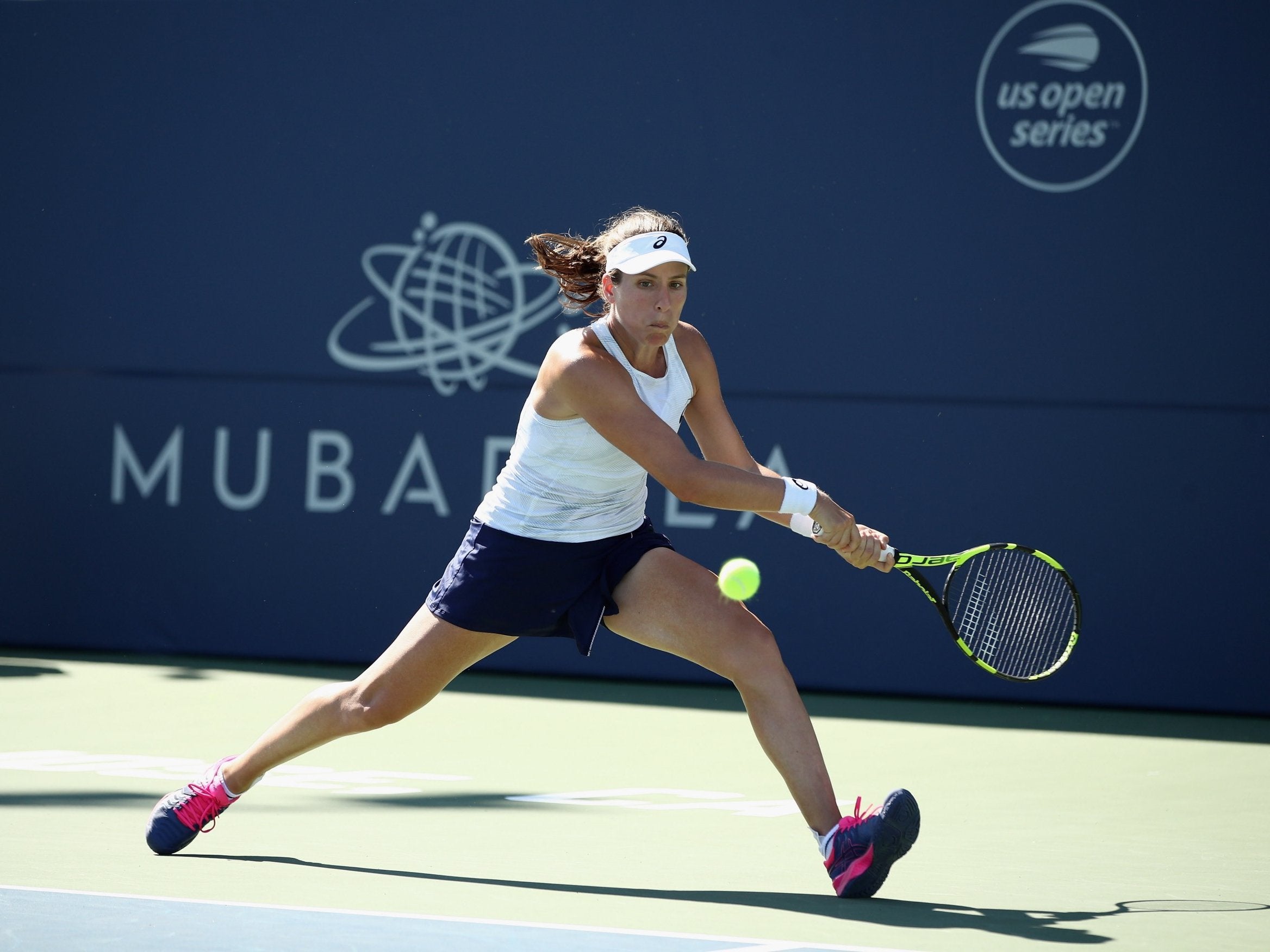 Johanna Konta recorded her second victory in as many days