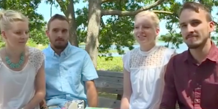 Identical twin sisters are marrying identical twins brothers - and they all plan to live together