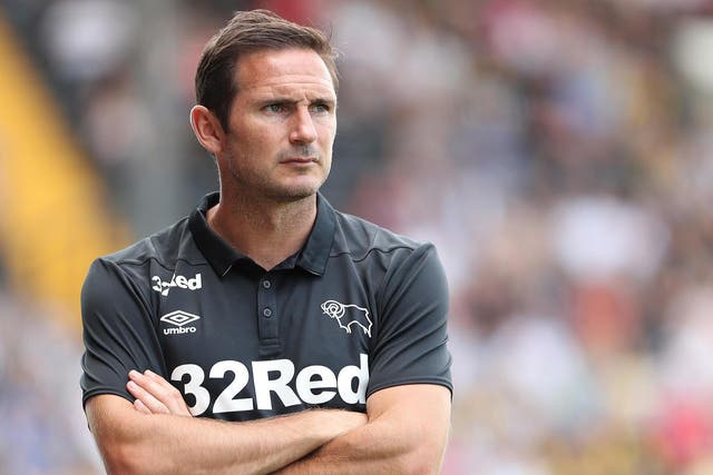 Frank Lampard will begin his managerial career this weekend