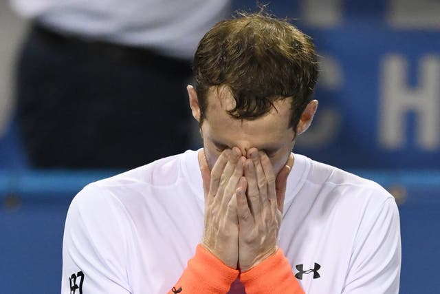 Andy Murray broke down into tears after defeating Marius Copil to reach the Citi Open quarter-finals