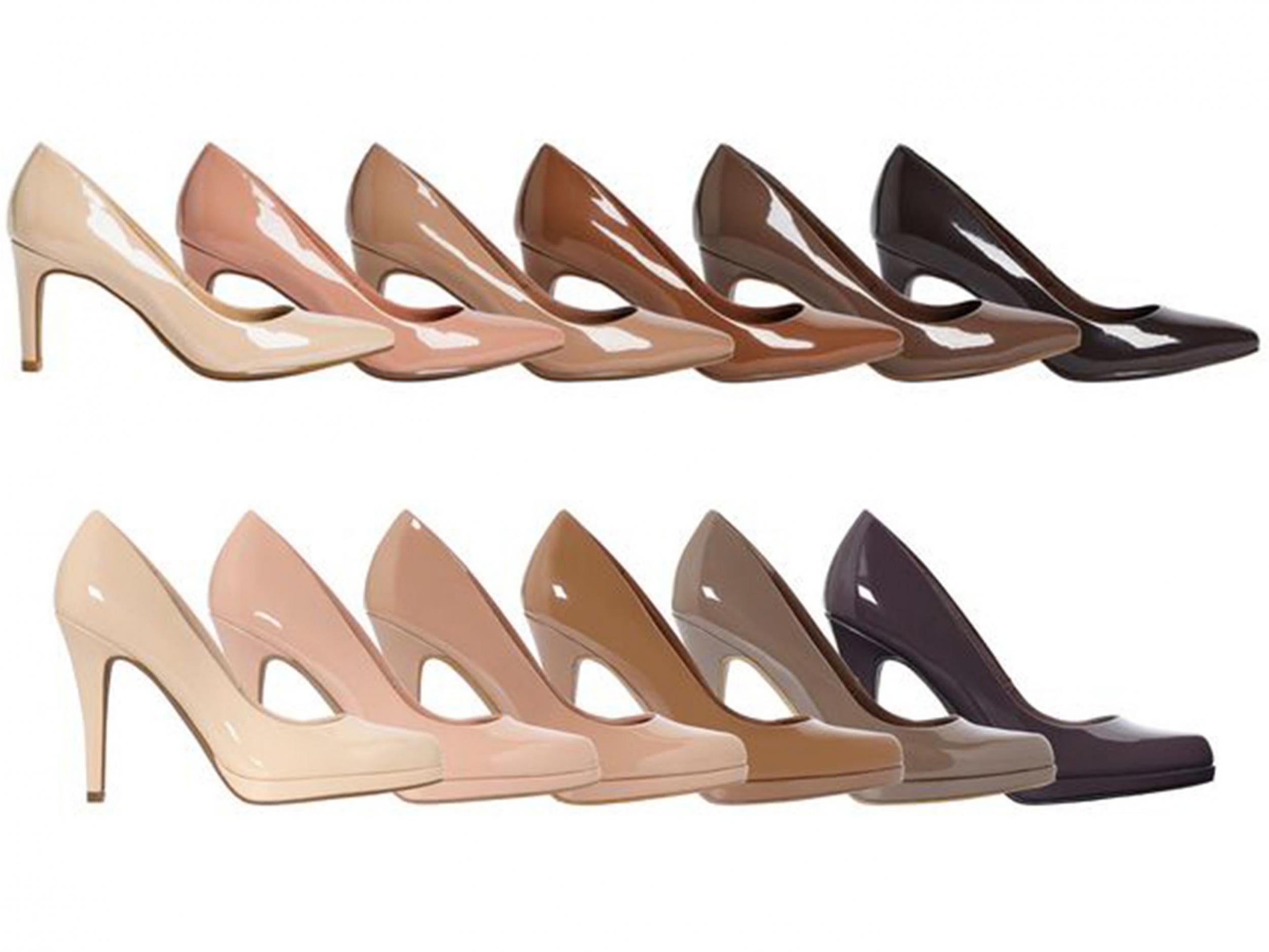 nude' heels for all skin tones 
