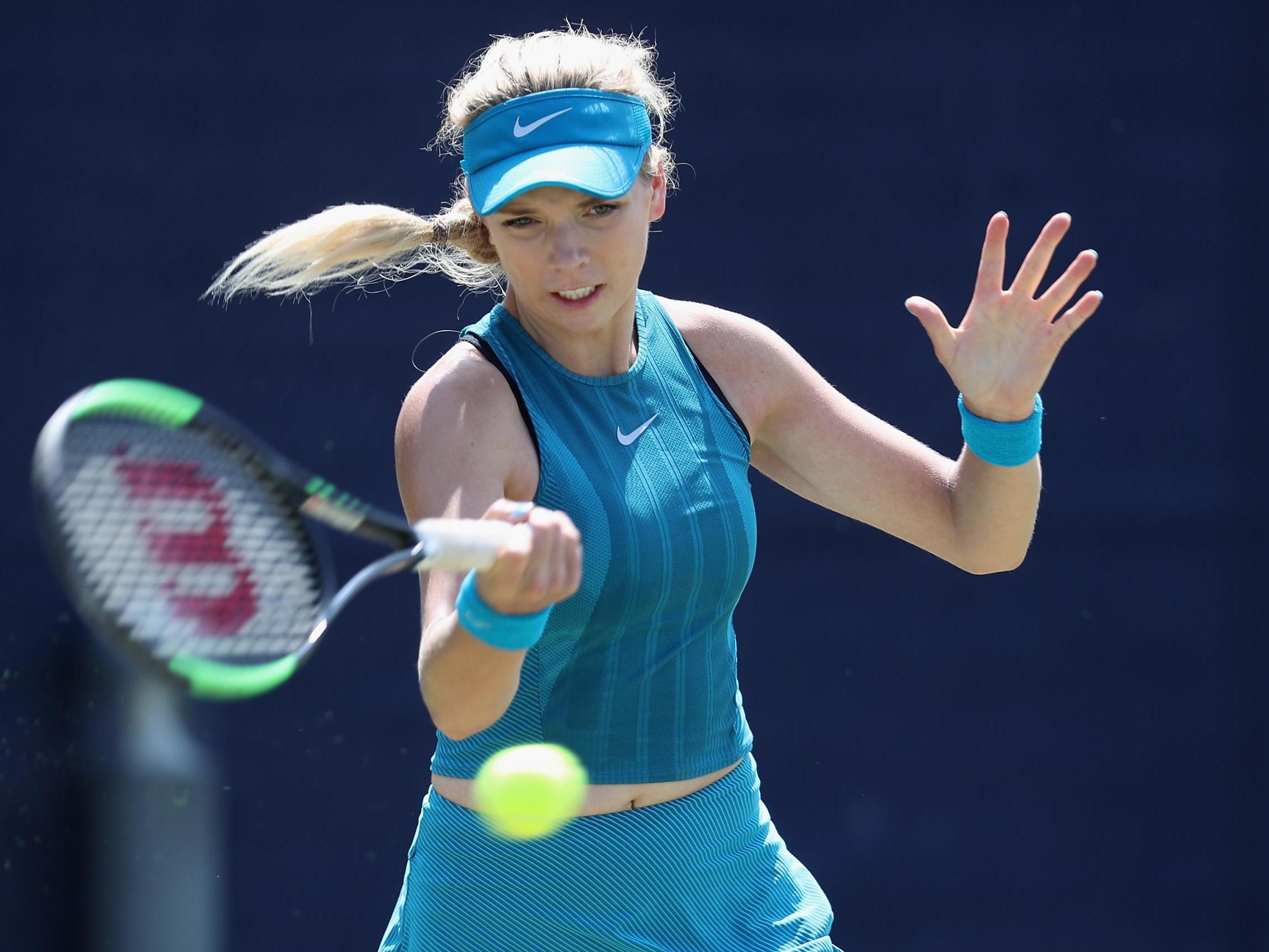 Boulter had dismissed fifth seed Aleksandra Krunic in the first round