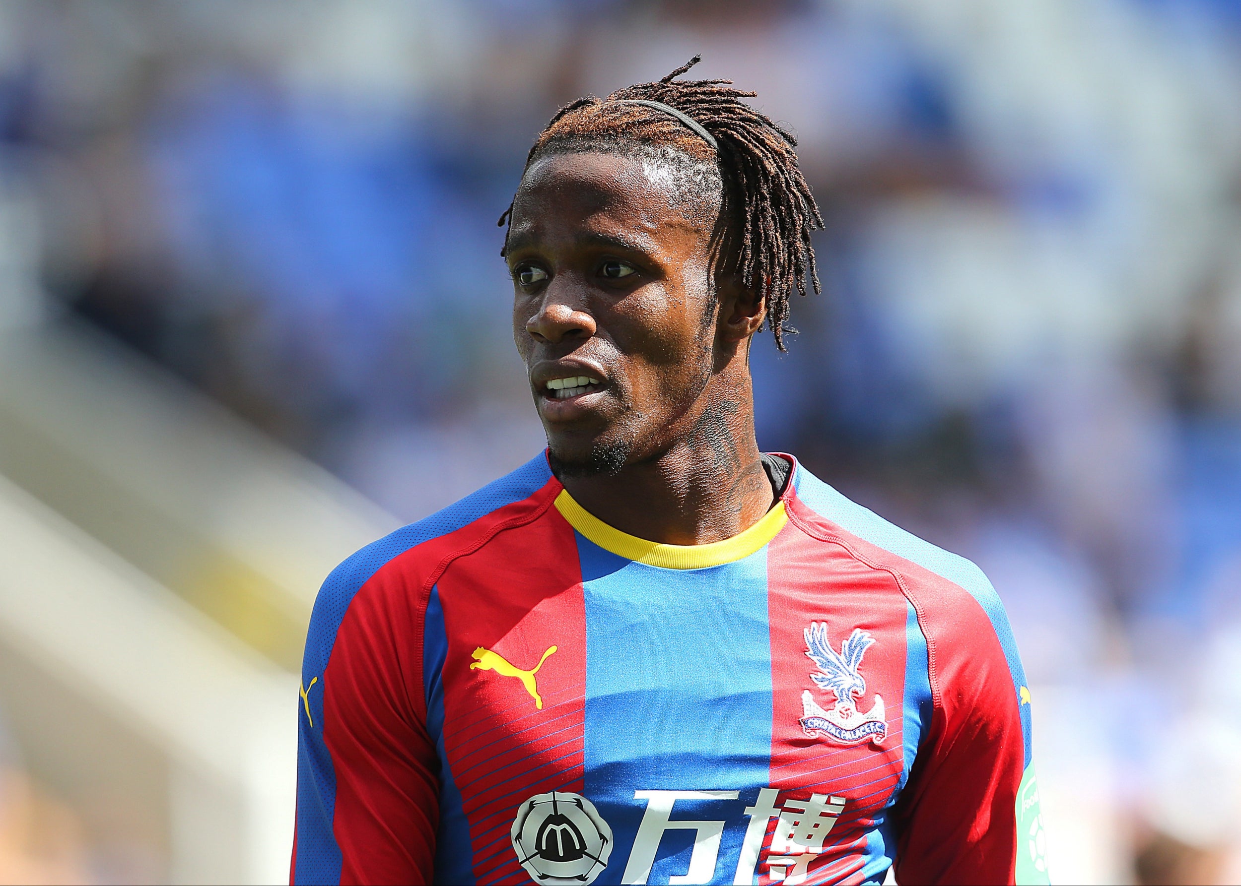 The sun is shining on Wilfried Zaha and Crystal Palace right now