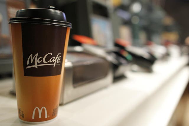 The latte machine at the Canadian branch of McDonald's was hooked up to a cleaning solution used to remove milk residue