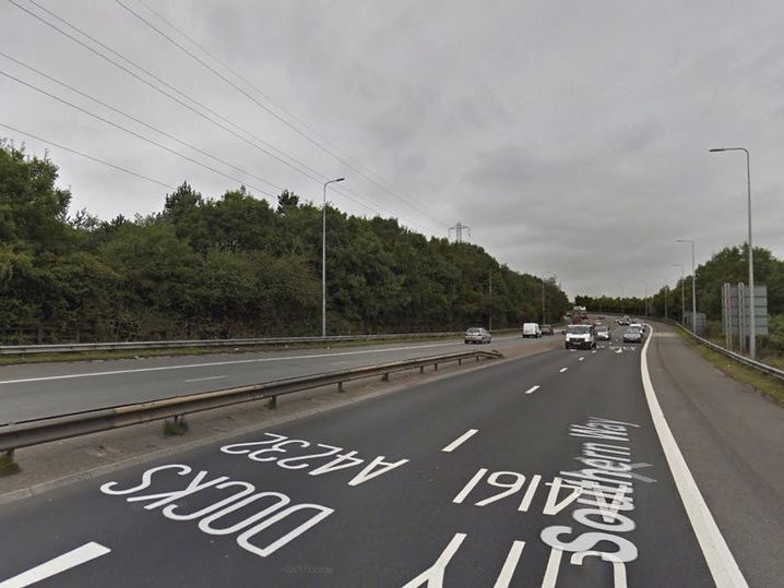 Southern Way in Cardiff remains closed