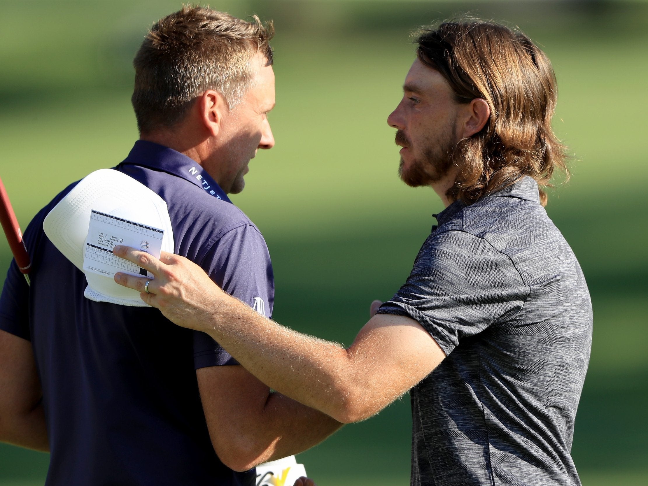 Tommy Fleetwood struggled on day three with a round of 74 to drop down the leaderboard