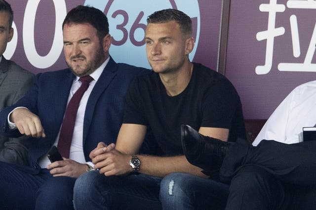 Ben Gibson watched Burnley's pre-season friendly against Espanyol after joining from Middlesbrough