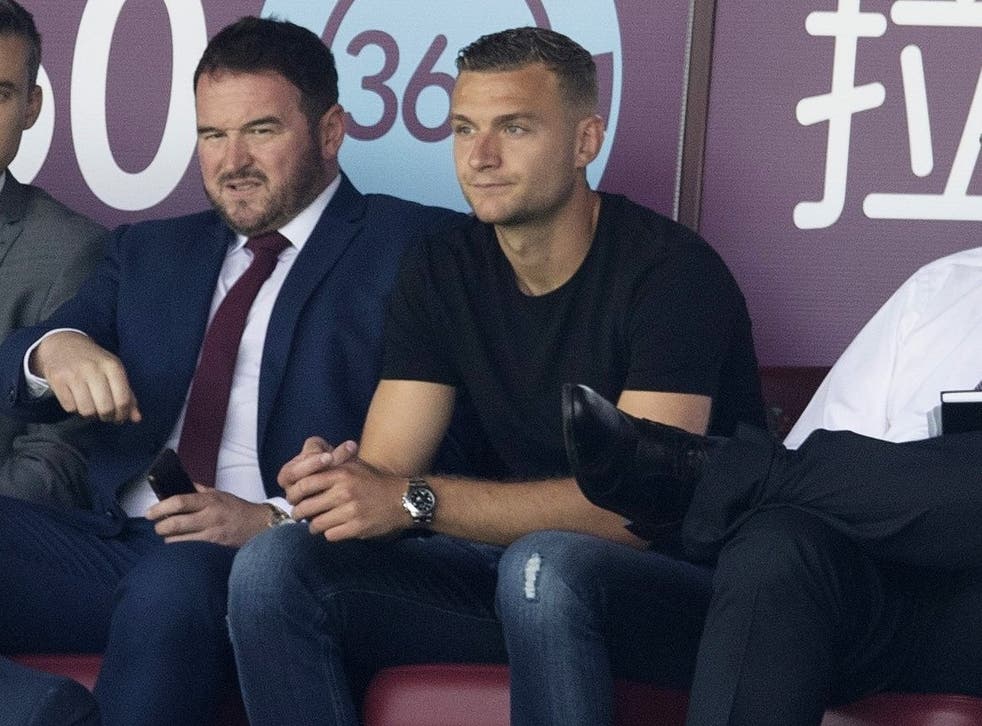 Ben Gibson watched Burnley's pre-season friendly against Espanyol after joining from Middlesbrough