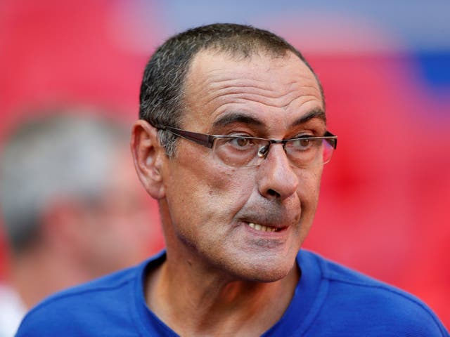 Chelsea manager Maurizio Sarri