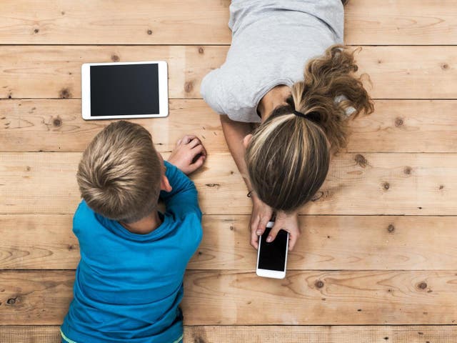 Smartphones and tablets are now fixtures on the playground and at the dinner table for many young children