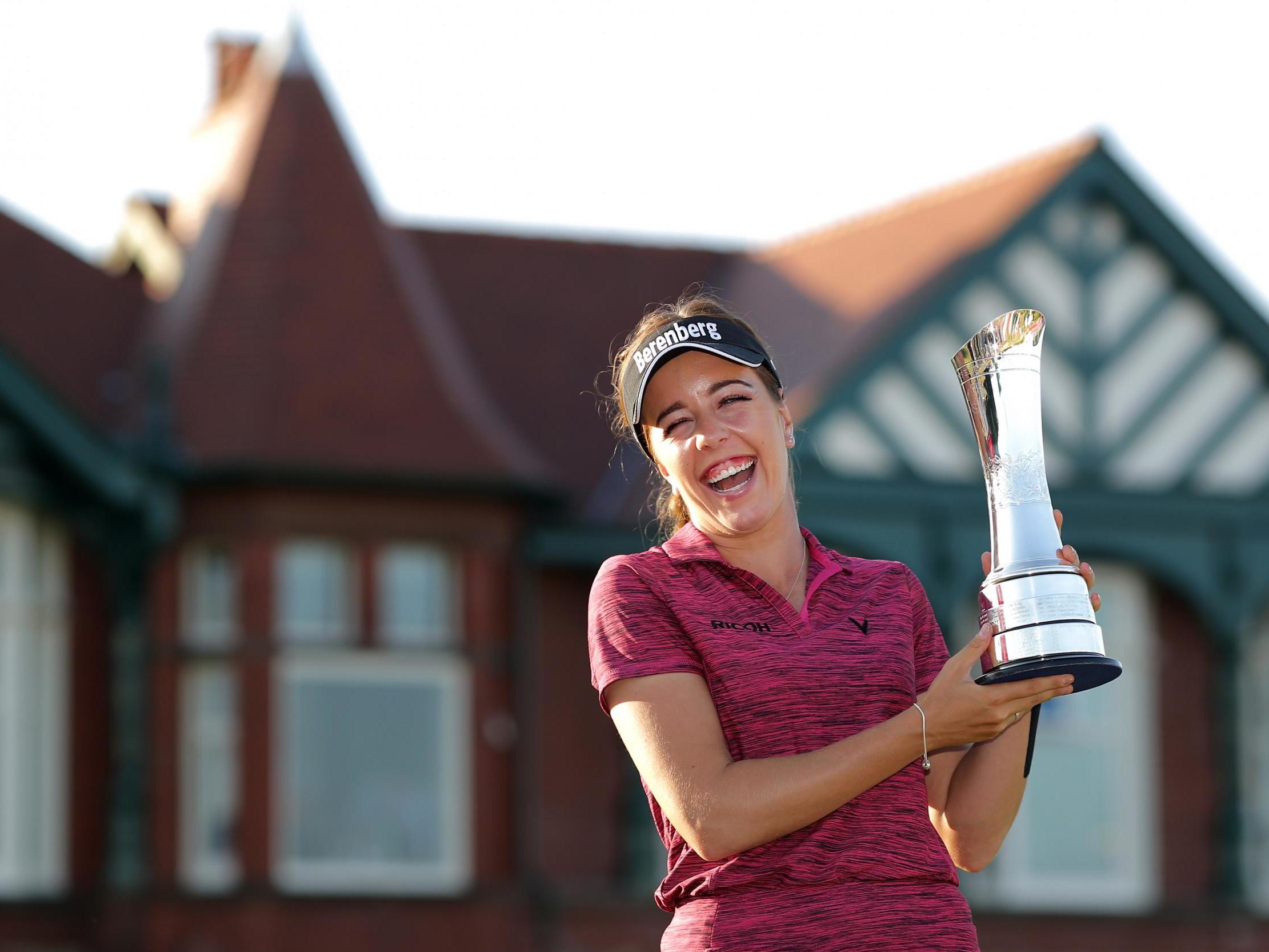 Georgia Hall became England’s first Open champion for 14 years in 2018 (Getty)