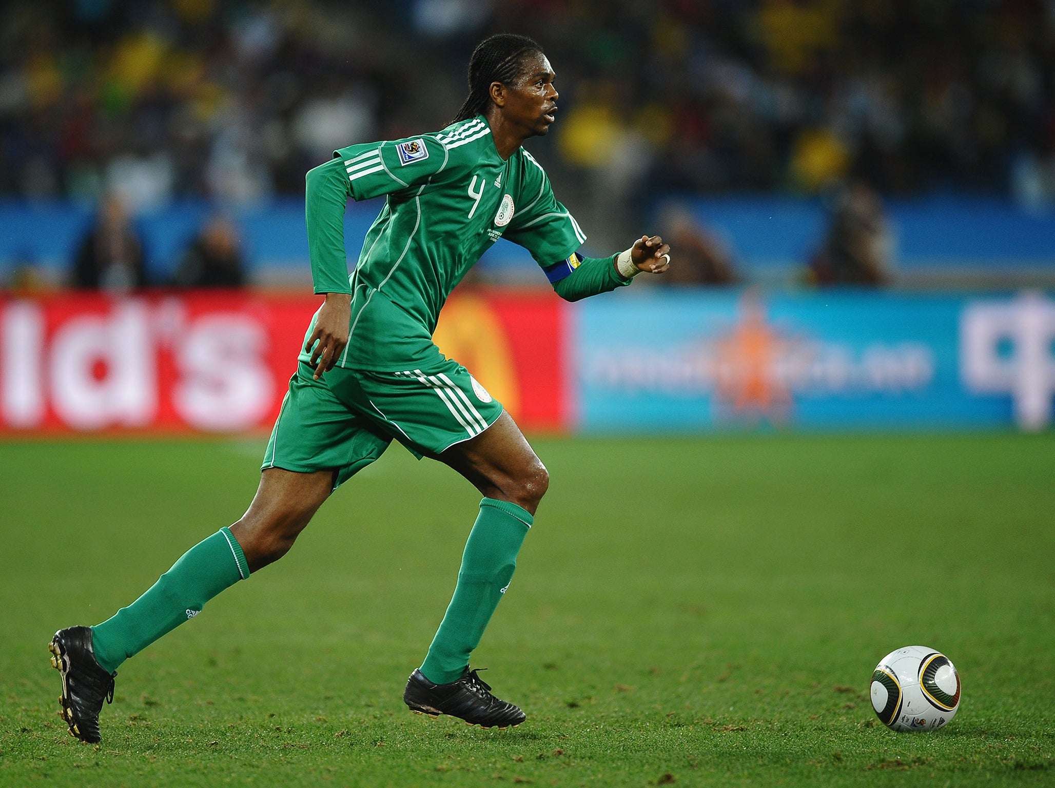Kanu won 87 caps for Nigeria