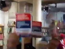 Ukip suspends members after masked group storms socialist bookshop