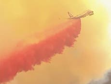 14,000 firefighters battle 18 major blazes amid California wildfires 