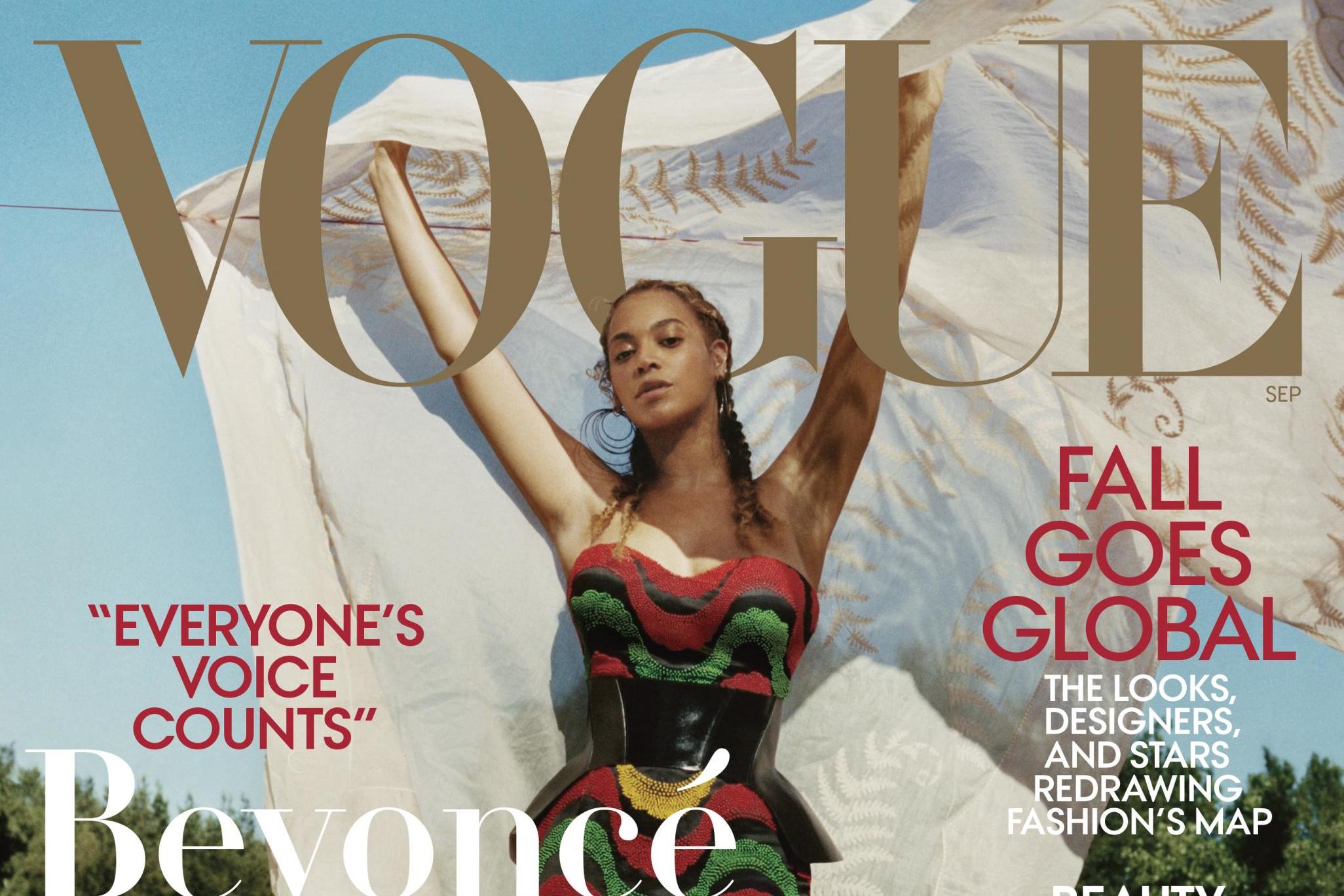 Beyonce says she has embraced her FUPA in Vogue