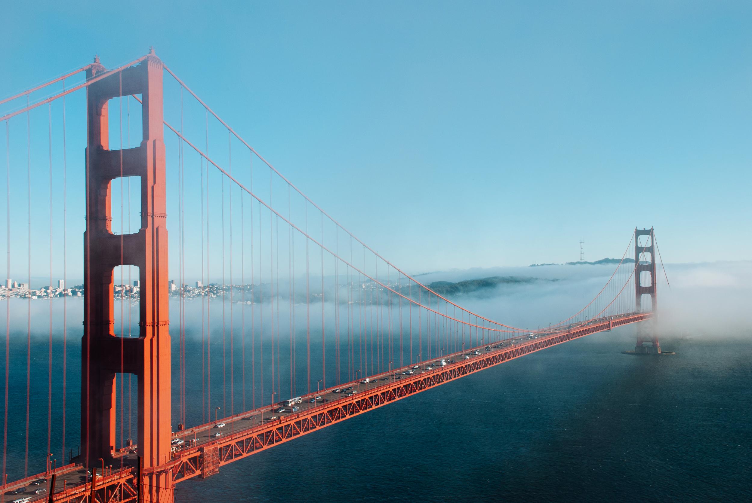 The Golden Gate Bridge has become an iconic structure