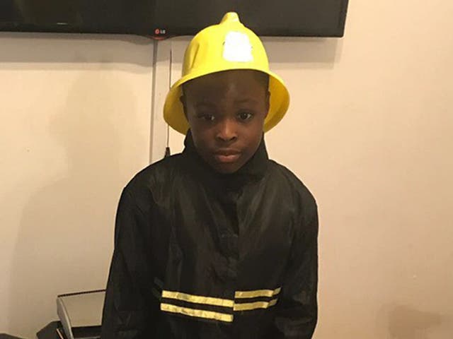 Joel Urhie, the seven-year-old boy who died in a house fire in Deptford