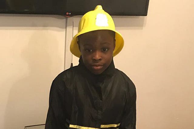 Joel Urhie, the seven-year-old boy who died in a house fire in Deptford
