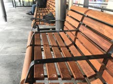 Students call on London university to remove ‘anti-homeless’ benches