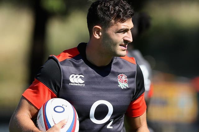 Jonny May is determined to become the world's fastest wing in rugby
