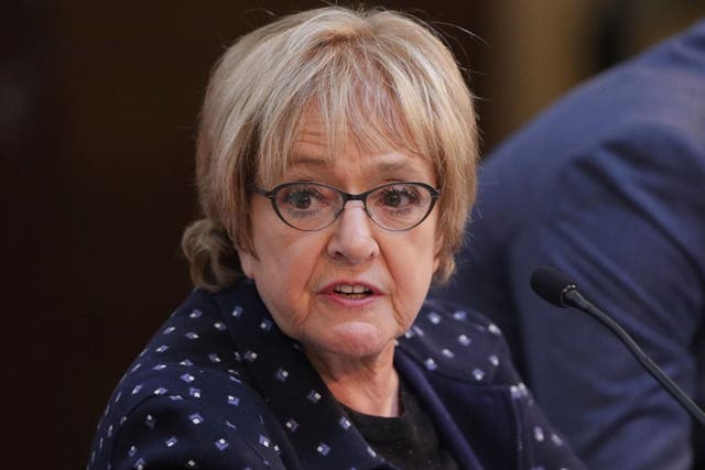 Dame Margaret Hodge said: ‘The new style of politics is bullying and intolerance, not gentle and inclusive’