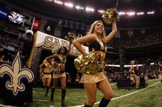 NFL male cheerleaders will take the field for the first time