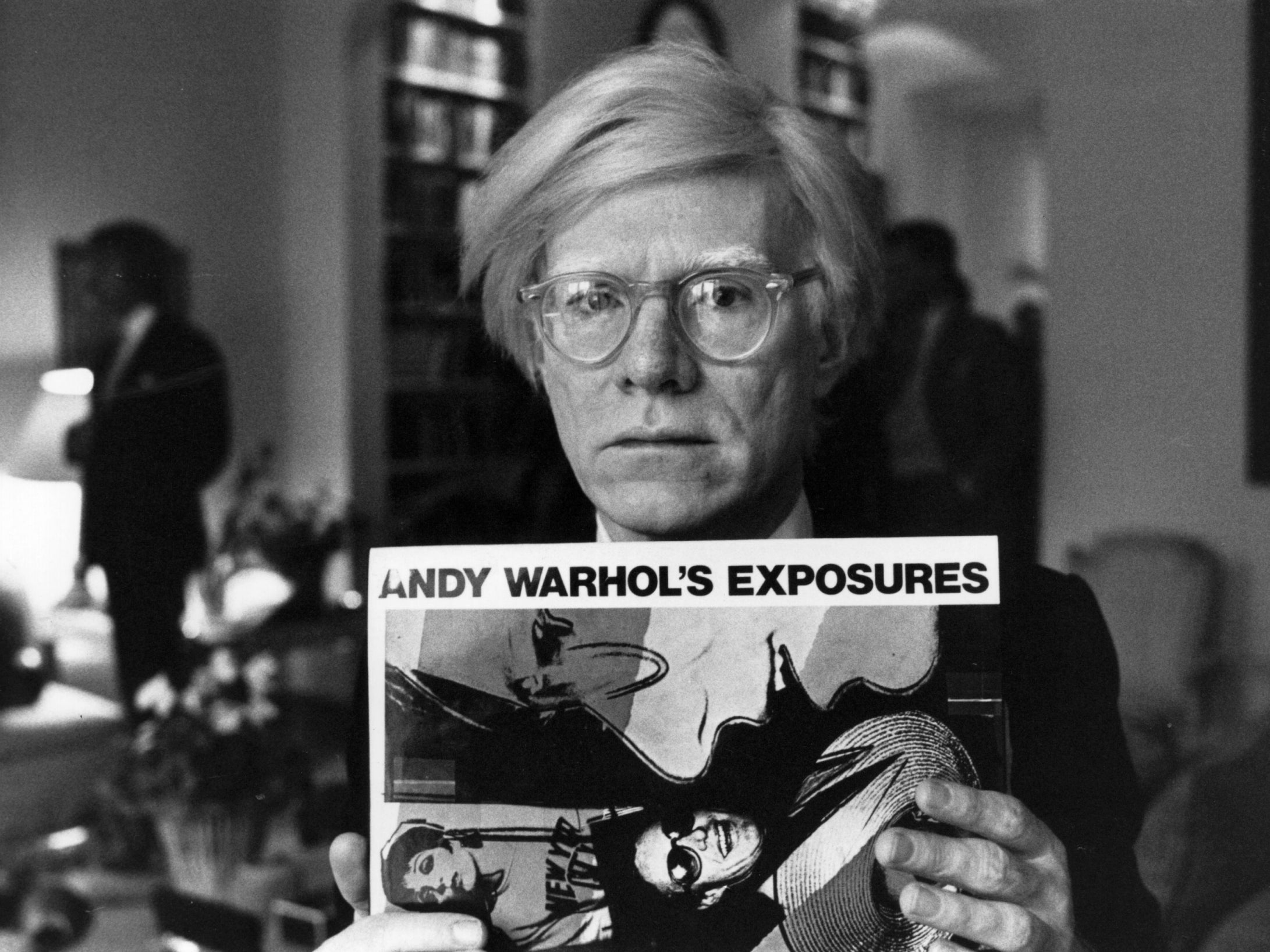 American pop artist and filmmaker Andy Warhol was born in 1928
