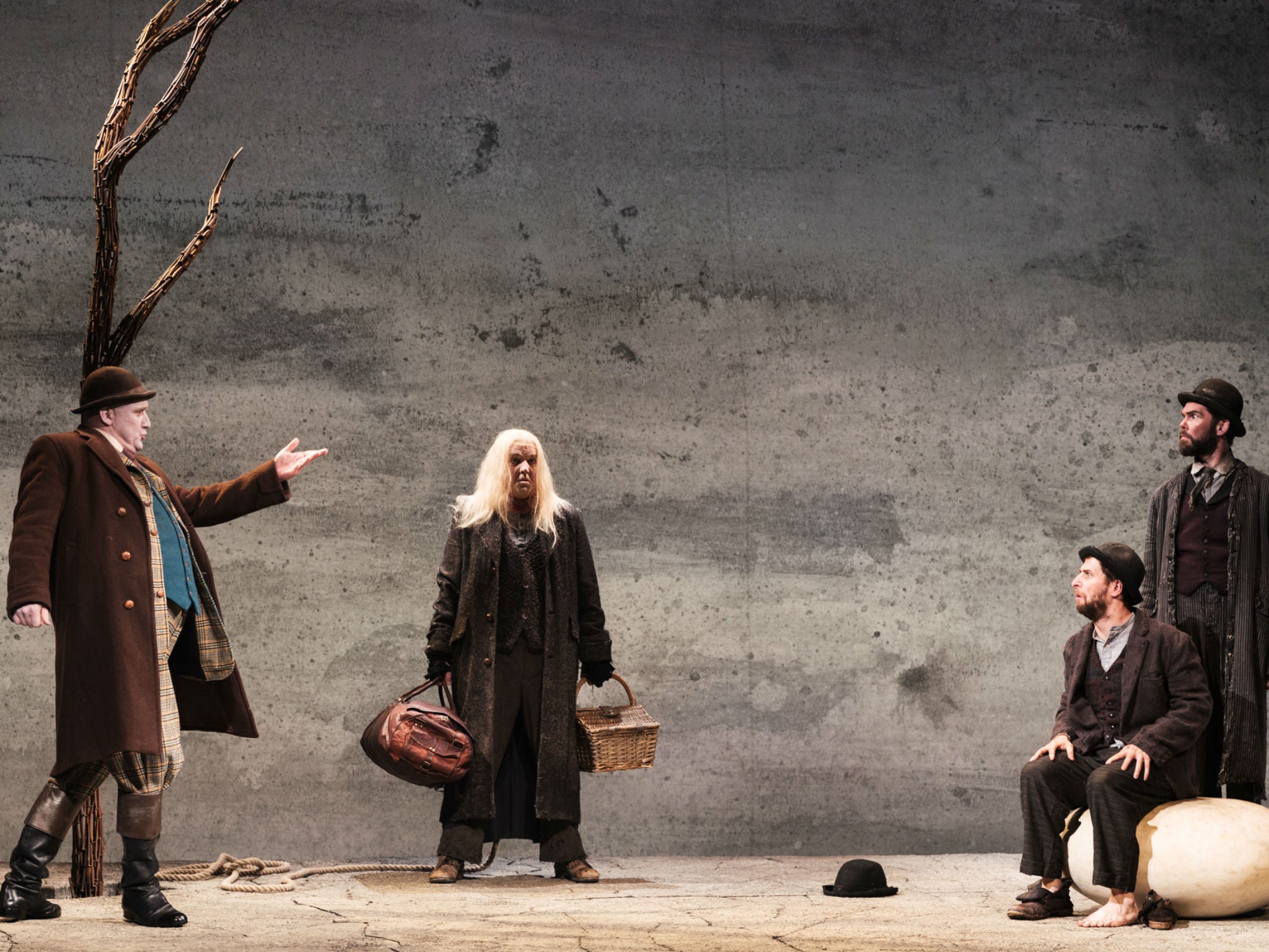 Theatre’s most celebrated no-show: Waiting for Godot at Edinburgh's Lyceum, part of the Edinburgh International Festival