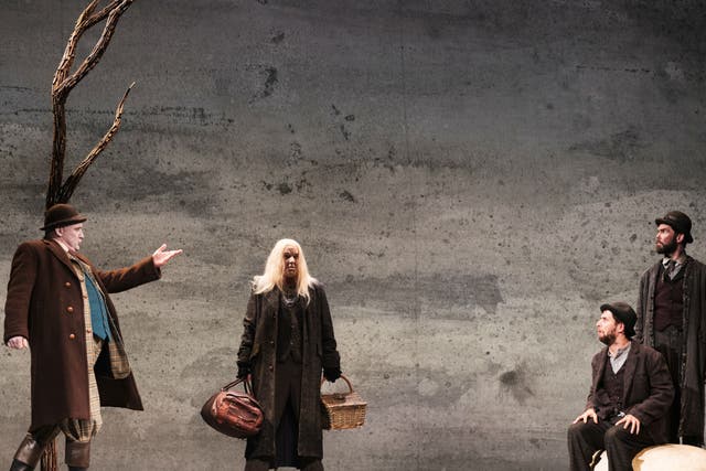 Theatre’s most celebrated no-show: Waiting for Godot at Edinburgh's Lyceum, part of the Edinburgh International Festival