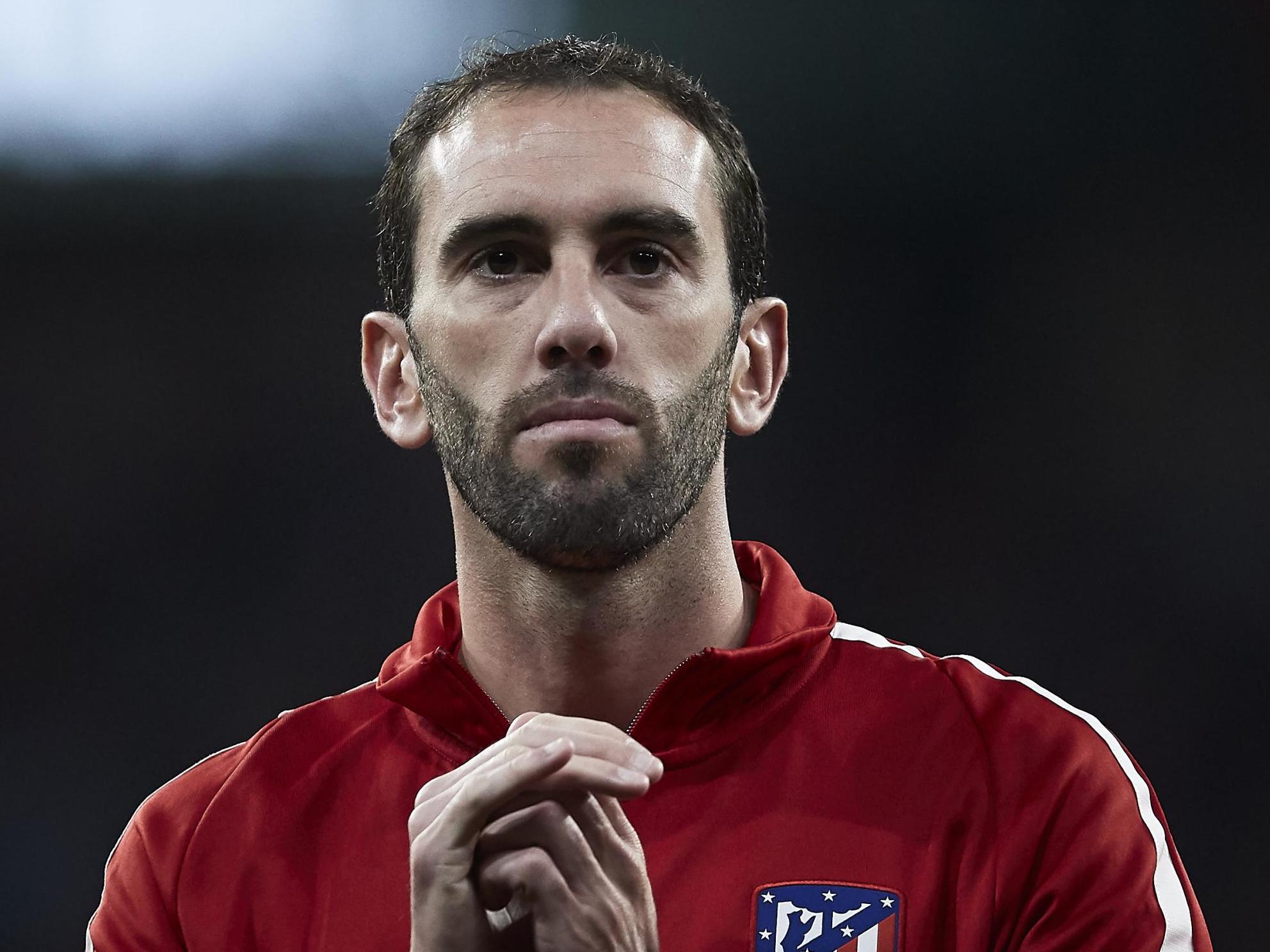 Diego Godin of Atletico Madrid