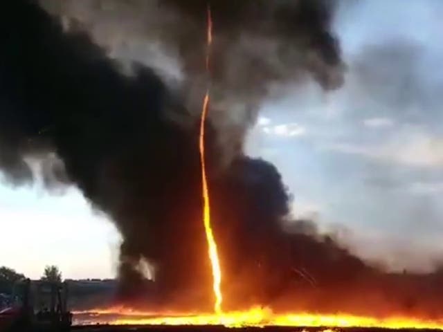 Related video: Strong winds whip Carr fire into a 'fire tornado' in California