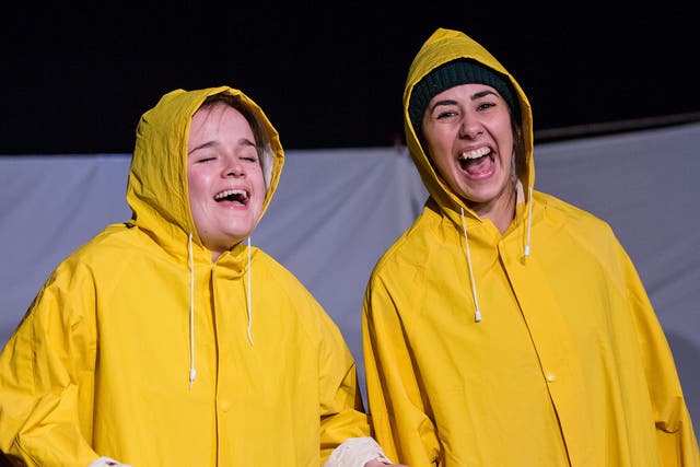 ‘A Clown Show About Rain’, a humorous exploration of the human psyche, is at venue 23, Pleasance Dome, at 13:40