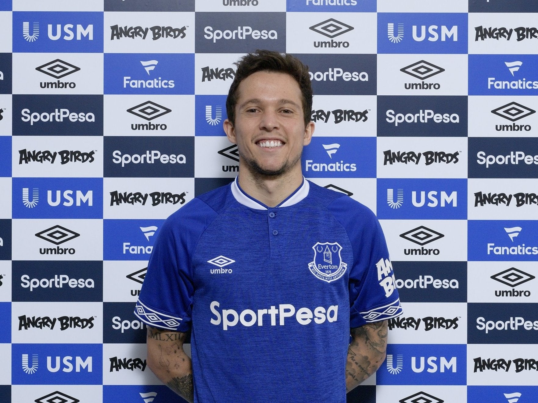 Bernard has signed a four-year deal with Everton