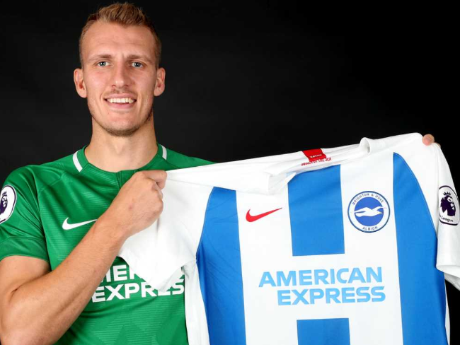 Dan Burn has joined Brighton and Hove Albion